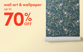 wall art & wallpaper sale