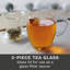 Verre à thé avec infuseur et couvercle