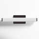 Erby Single Light Glass Aluminum Dimmable LED Flush Mounted Sconce