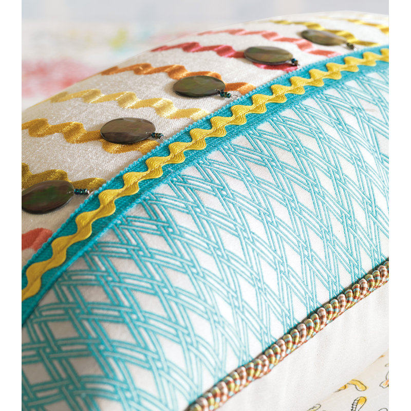Maldive Linen Lumbar Pillow Cover & Insert