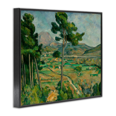 Giclée classique encadrée Mont Sainte-Victoire, design par Paul Cezanne