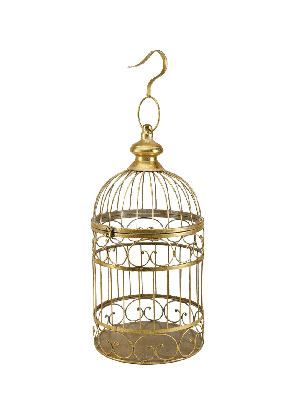House of Hampton® Giyana Small Metal Decorative Bird Cage | Wayfair