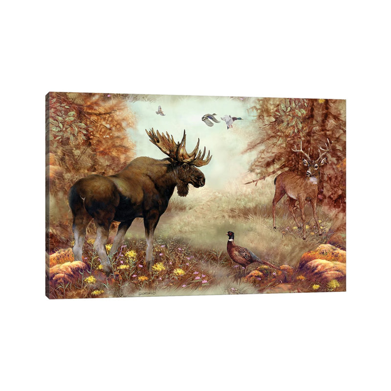 North America Majesty - Wrapped Canvas Painting, 20.32cm H x 30.48cm W x 1.905cm D