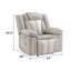 Fuhrman Chair In Black And Gray-661574510