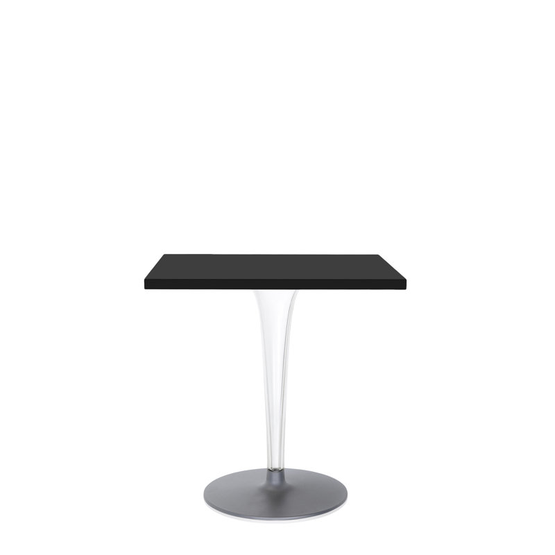 Table basse TopTop II, Mélamine noire, H 28,5 po x L 24 po x l 24 po