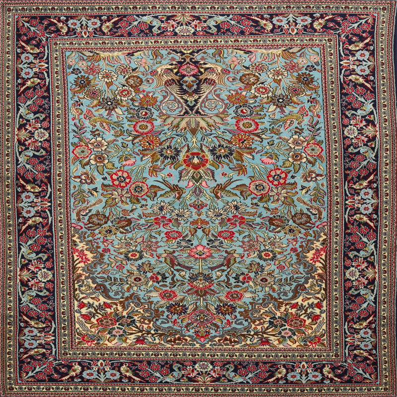 Tamica Oriental Indoor Rug, Square 3'