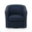 CHAISE PIVOTANTE, garniture cloutée-1961712382