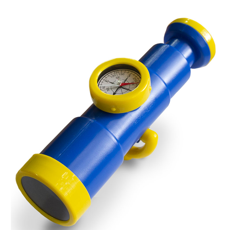 Télescope avec boussole fonctionnelle, Bleu