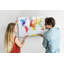 Magnetic Glass Dry Erase Board Bulletin Board