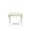 5 Piece Dinette Set Includes a Rectangle Dining Room Table with Dropleaf and 4 Pink Flamingo Faux Leather Upholstered Chairs, Linen White-106903168-109975700-109975702