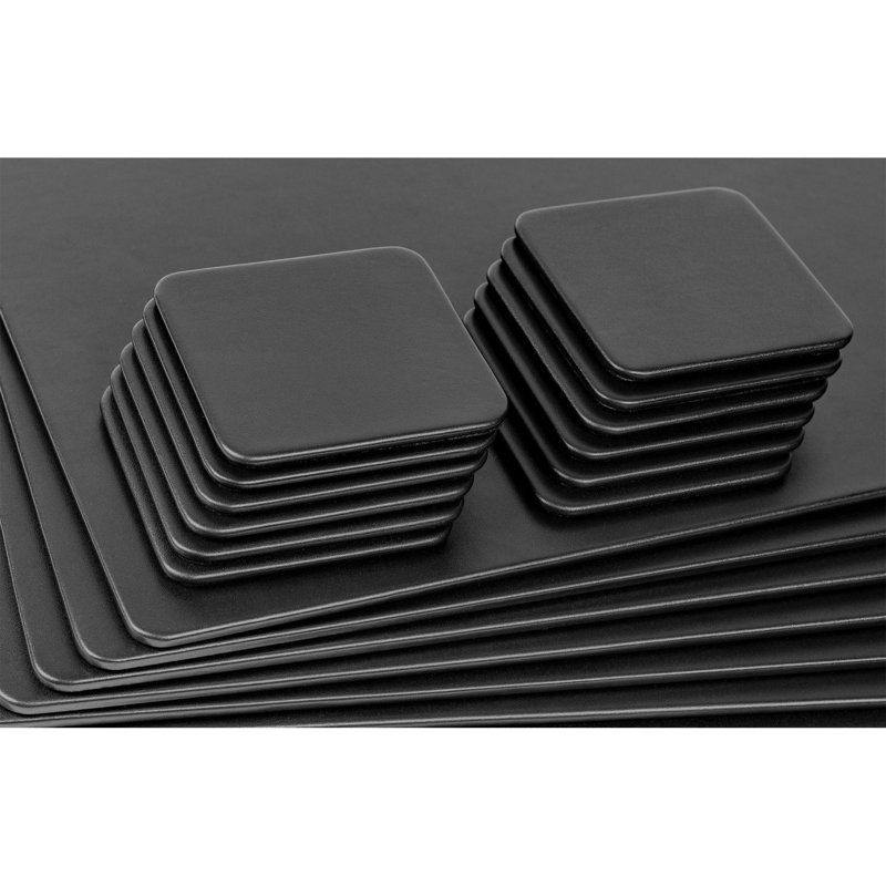 Greiner Leather Desk Organizer Set