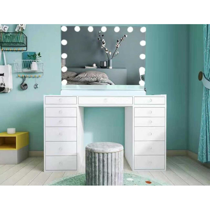 Carbury Vanity, White