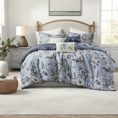 Vintage Comforter Bedding Sets, Cotton Blend, Farmhouse Style, All-season Use