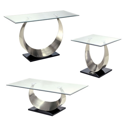 Ensemble de 3 tables basses Gerken
