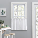 Ellis Tailored 56'' W Cafe Curtain