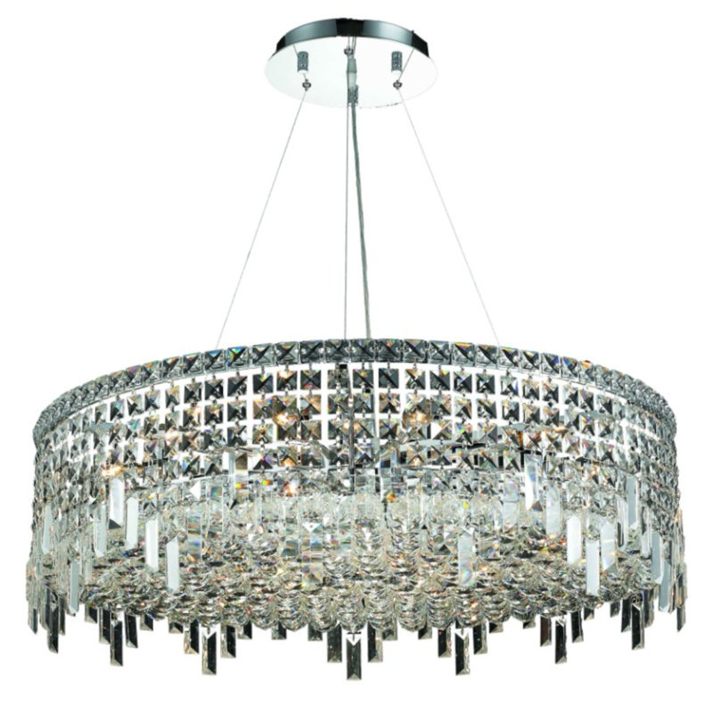 Lustree tambour 18 lumières unique