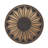 Weather Resistant Rubber Sunflower Stepping Stone