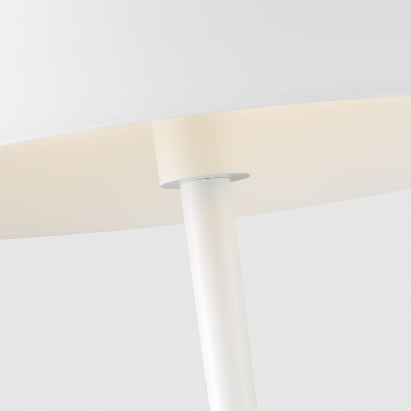 Kelly Wearstler Contra 1 Light Bedroom Home Office Living Room Lamp In Matte Charcoal Finish With Matte Charcoal Shade, White