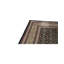 Tapis oriental noir / crème en laine noué à la main Manchuria