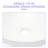 16"X16" White Ceramic C Vessel Bathroom Sink