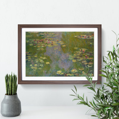 Water Lilies Lily Pond Vol.36 by Claude Monet - Picture Frame Painting