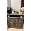 Caffey Double Tilt Out Trash Can Cabinet For 20 Gallon Garbage Can-111532587