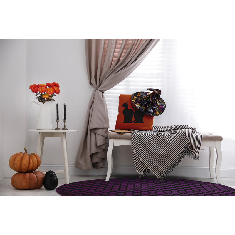 Dearl Chenille Indoor Rug, Round 5'