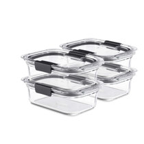 Rubbermaid 2030328 Easy Find Vented Lid Food Storage Container, 3-Cup (4)