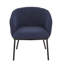 Chaise d'appoint moderne en velours côtelé avec pieds en métal et assemblage facile-1454187933