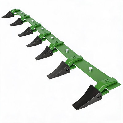 Barre de dents de godet en acier robuste de 183 cm (72 po) pour chargeuse sur tracteur, capacité de charge de 2 070 kg (4 560 lb), compatible avec les lames de godet de 1,27 cm (1/2 po) ou moins, installation facile sans perçage