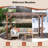 Choose Your Wonderful Gazebo: 13' X 6.5' Wooden With Metal Roof & Counters Pergola Grill Gazebo Happy