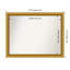 Townhouse Gold Non-Beveled Bathroom Wall Mirror-1016737298