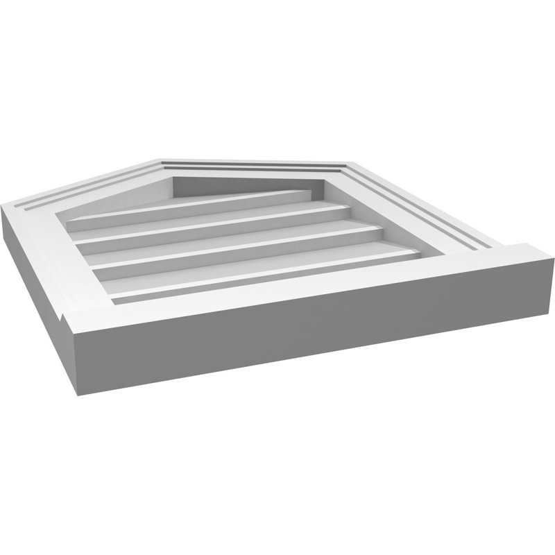 Ventilateur à pignon en uréthane non-fonctionnel Signature, H 18 po x l 16 po x P 2 po