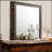 Walnut Finish Mirror