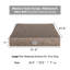 Jungolica Orthopedic Pet Bed-101111155-101111156