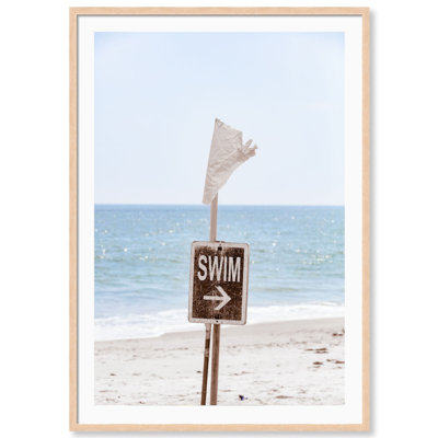 Carly Tabak " Swim Malibu Beach " by Carly Tabak