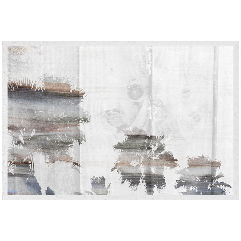 Single Picture Frame Print, 51cm H x 76cm W, White