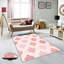 Élégant tapis imprimé en 3D, 4,6 x 7,2 pi | 100% polyester, hauteur des poils de 0,31 po, antibactérien | Revers en PVC antidérapant, lavable à la machine, parfait pour le salon ou la chambre à coucher, design durable et élégant-960836344