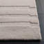 Tapis beige en laine / coton touffeté à la main Elona-962023613