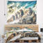 Dolomites de polyester haut de tapisserie avec accessoires suspendus inclus-28500709