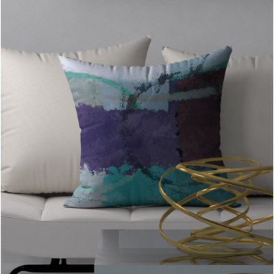 Abstract Throw Pillow