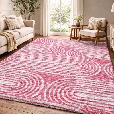 Tapis art déco de qualité supérieure lavable à la machine Dream Shag ADS540
