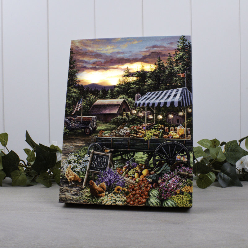 Toile à dos de chevalet 8 x 6 The Farmstand