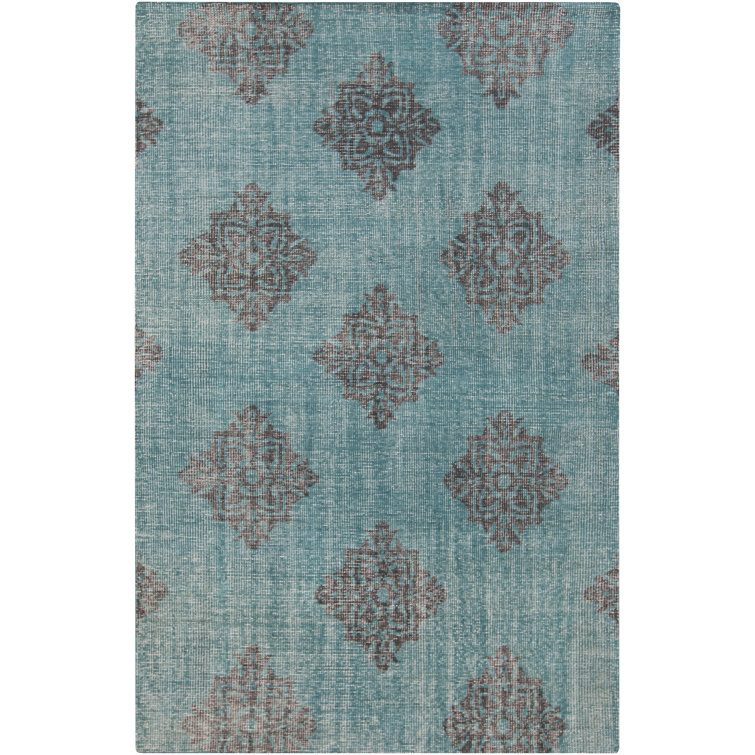Adnan Hand Knotted Wool Geometric Indoor Rug