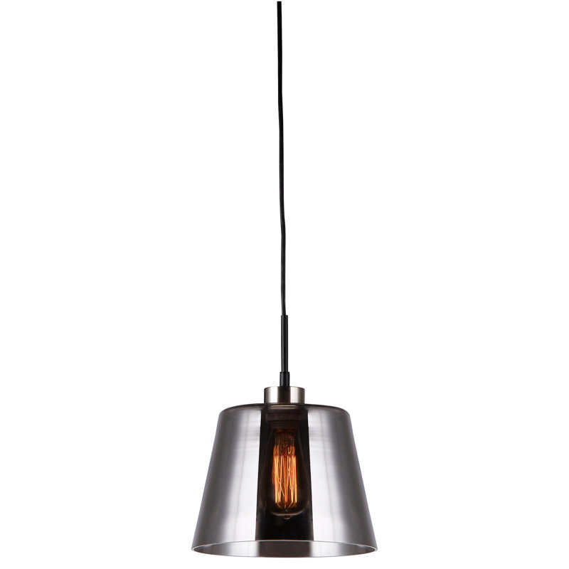 1 - Light Black Single Pendant