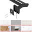 Double barre à serviettes murale 32 pouces en acier inoxydable noir mat