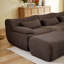 Canapé modulaire en U avec repose-pieds pour salon-720702370