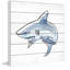 «Shark's Jaw», reproduction d'art sur bois blanc-61297404