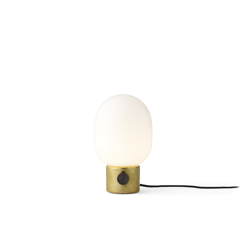 JWDA LED Table Lamp, 11.4" H x 6.7" W x 6.7" D, Light Gray/Concrete