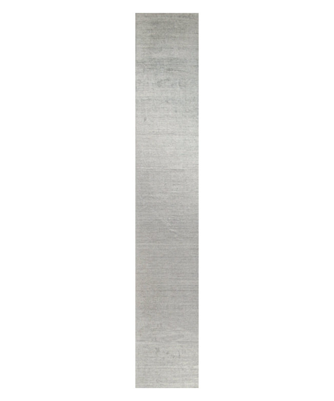One-of-a-Kind 3x18 Hand Knotted Area Rug